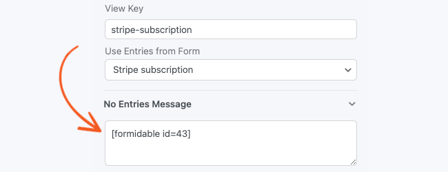 Stripe Subscription No Entries Stripe Subscription No Entries