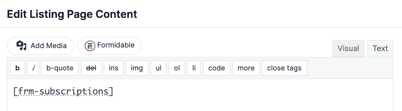 Stripe Subscription View content Stripe Subscription View content