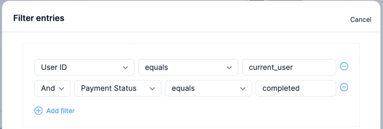 Stripe Subscription View Filter Stripe Subscription View Filter