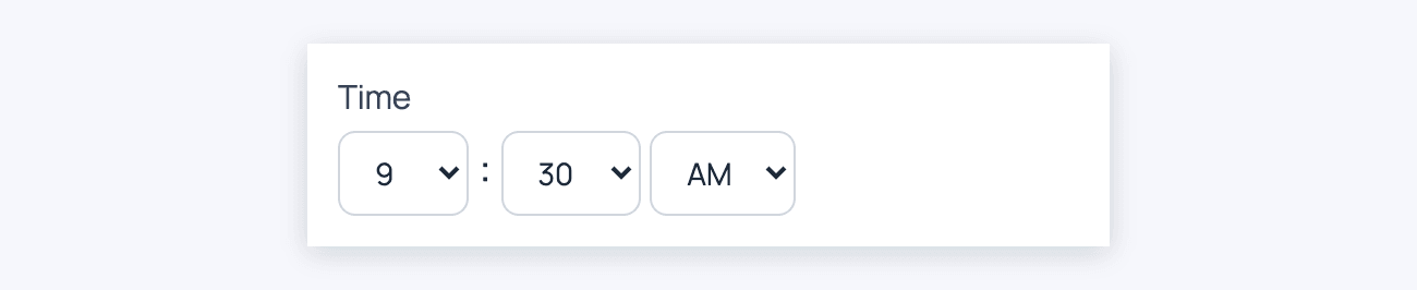 Time Field Time Field