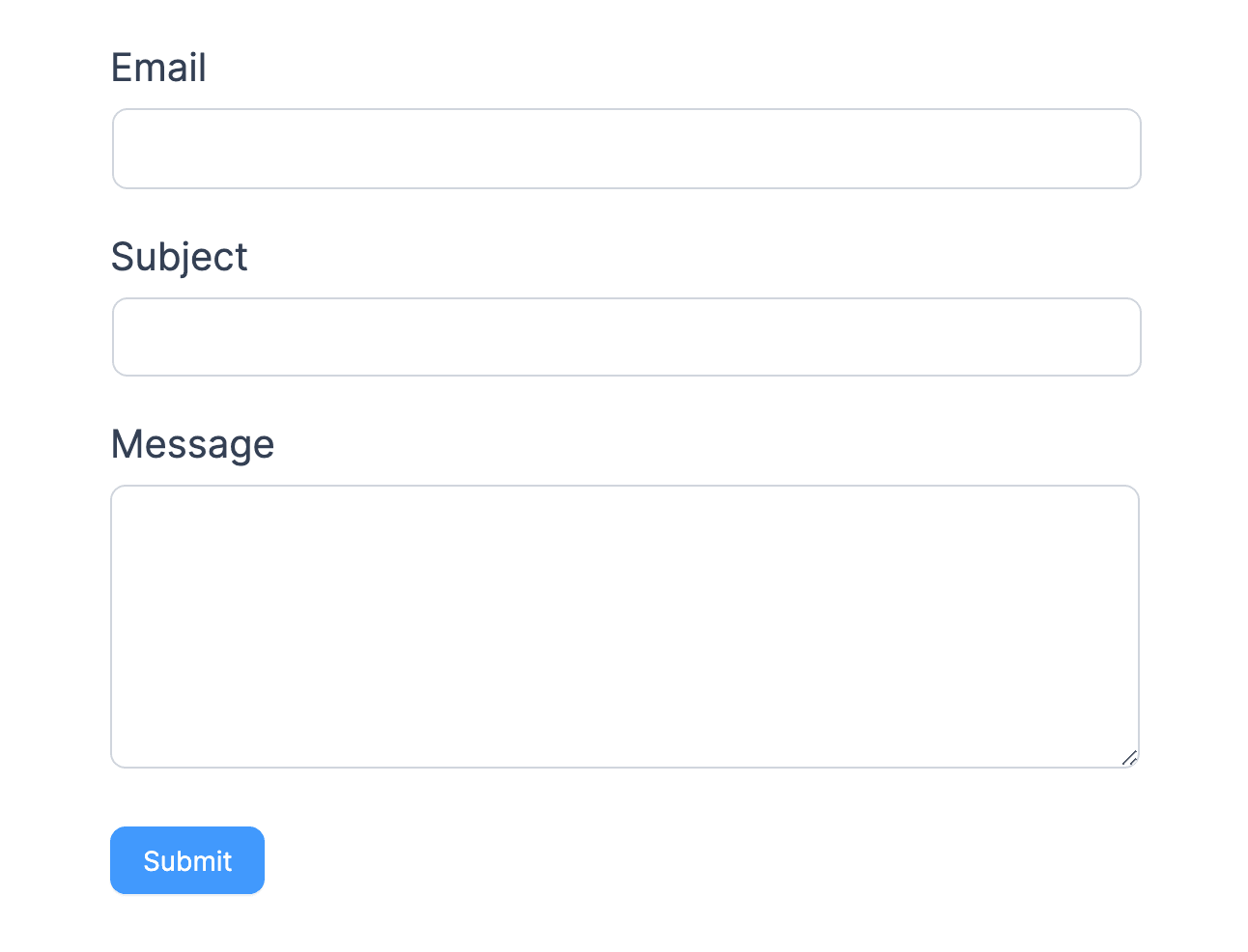 Form preview drawn in the selected Big Text style Form preview drawn in the selected Big Text style