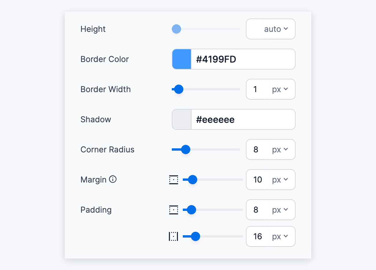 Visual Form Styler Button Styling - Height to Padding Visual Form Styler Button Styling - Height to Padding