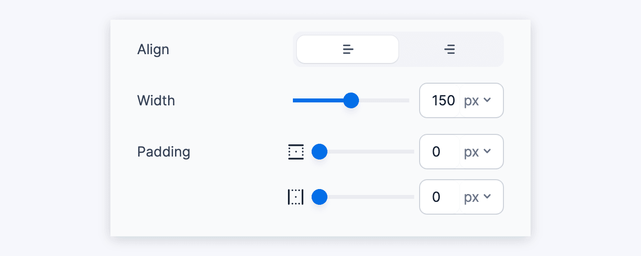 Visual Form Styler Field Labels - Align, Width, and Padding