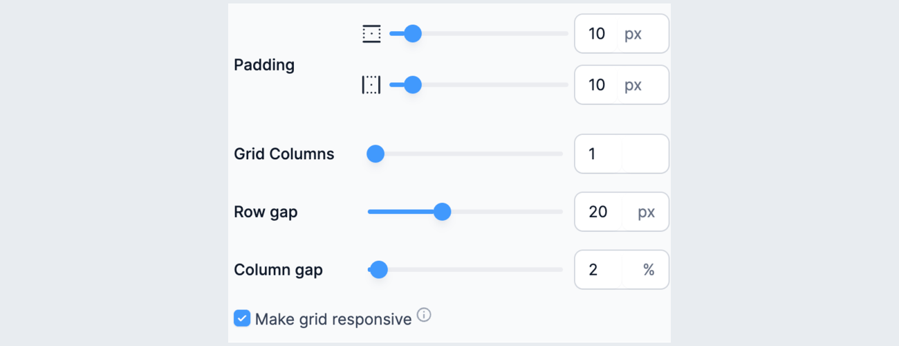 Visual View Grid Style Settings 2