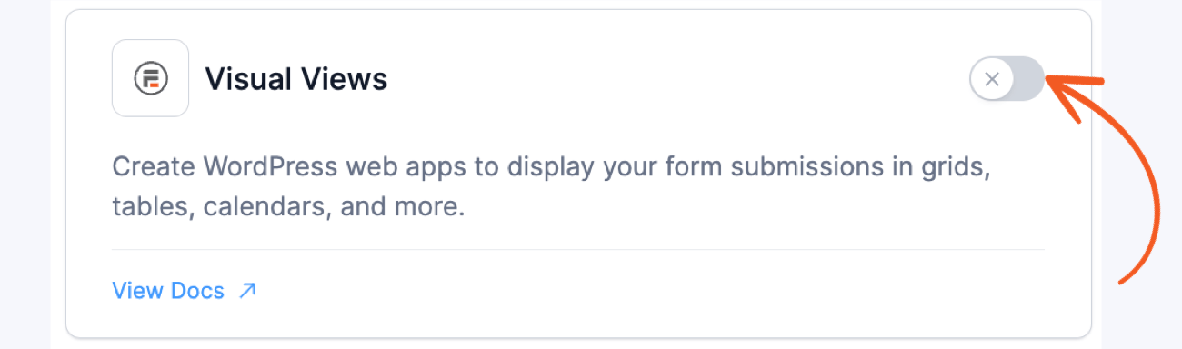 Install the Visual Views add-on