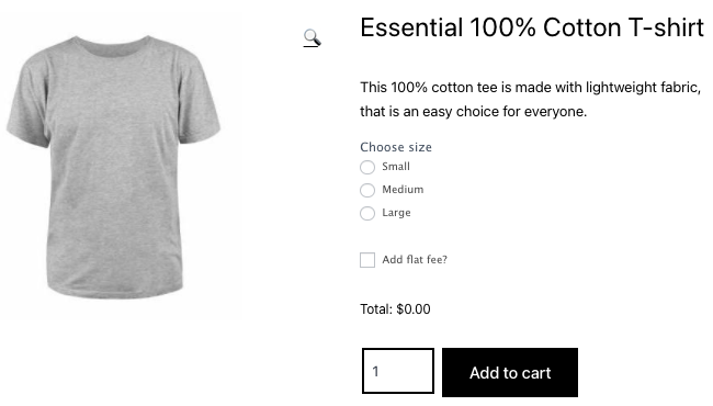 WooCommerce Form Product Page WooCommerce Form Product Page