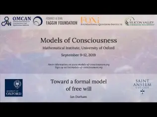 Toward a formal model of free will by Ian Durham