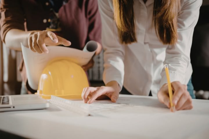 Pool design review to finalize dimensions, structure, and construction details.
