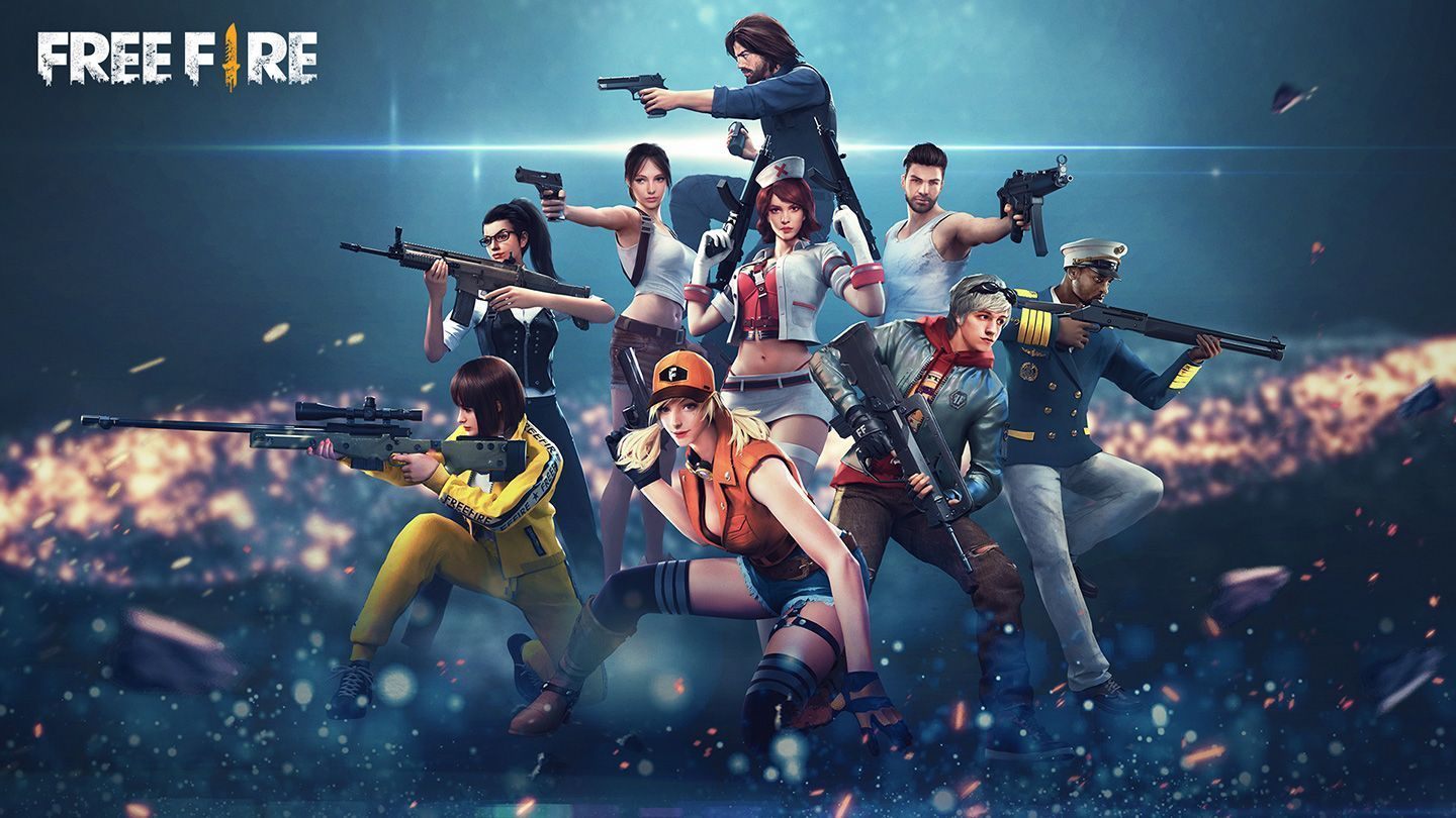 Free Fire desktop wallpaper group