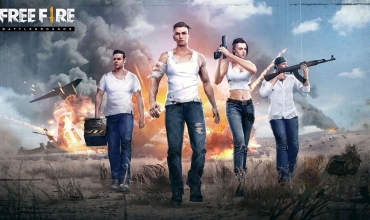 Free Fire desktop wallpaper white explode