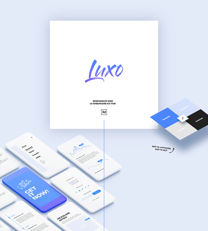 Google Slides Template For Ux Kit Design Mobile Google Slides Template For Ux Kit Design Mobile