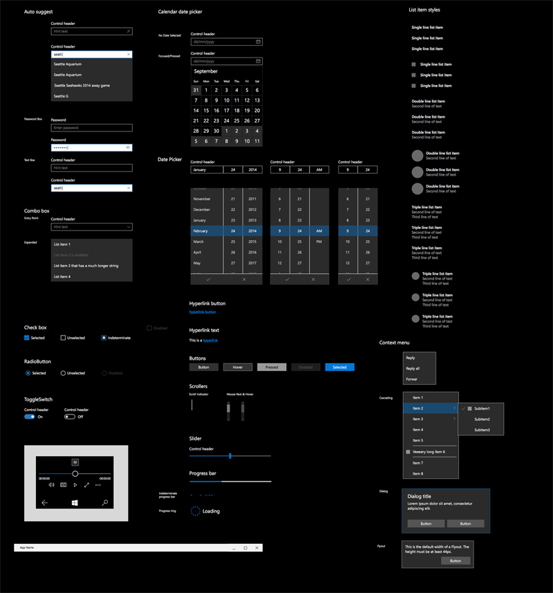 windows 10 ui