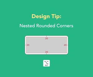 Cool Design Tip – Nested Rounded Corners
