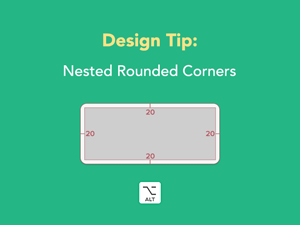 Cool Design Tip – Nested Rounded Corners