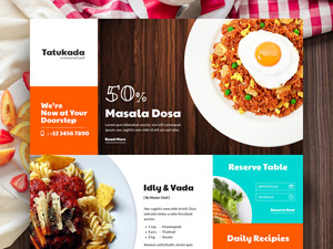 14 Free Food UI Kits for Photoshop, Sketch & Adobe Experience Design CC