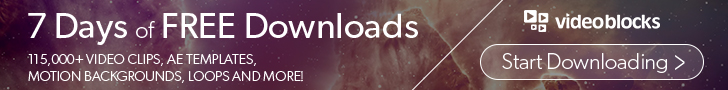 Get Unlimited Downloads With VideoBlocks