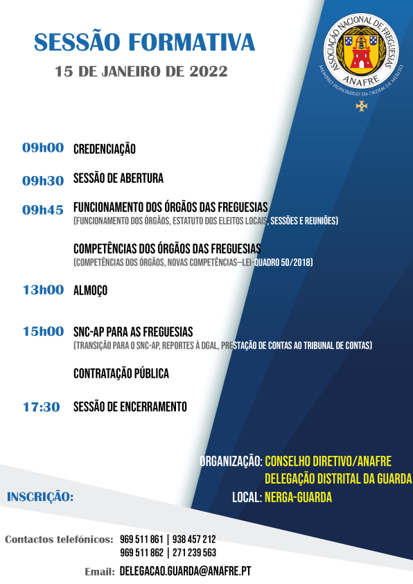 Sessão Formativa ANAFRE