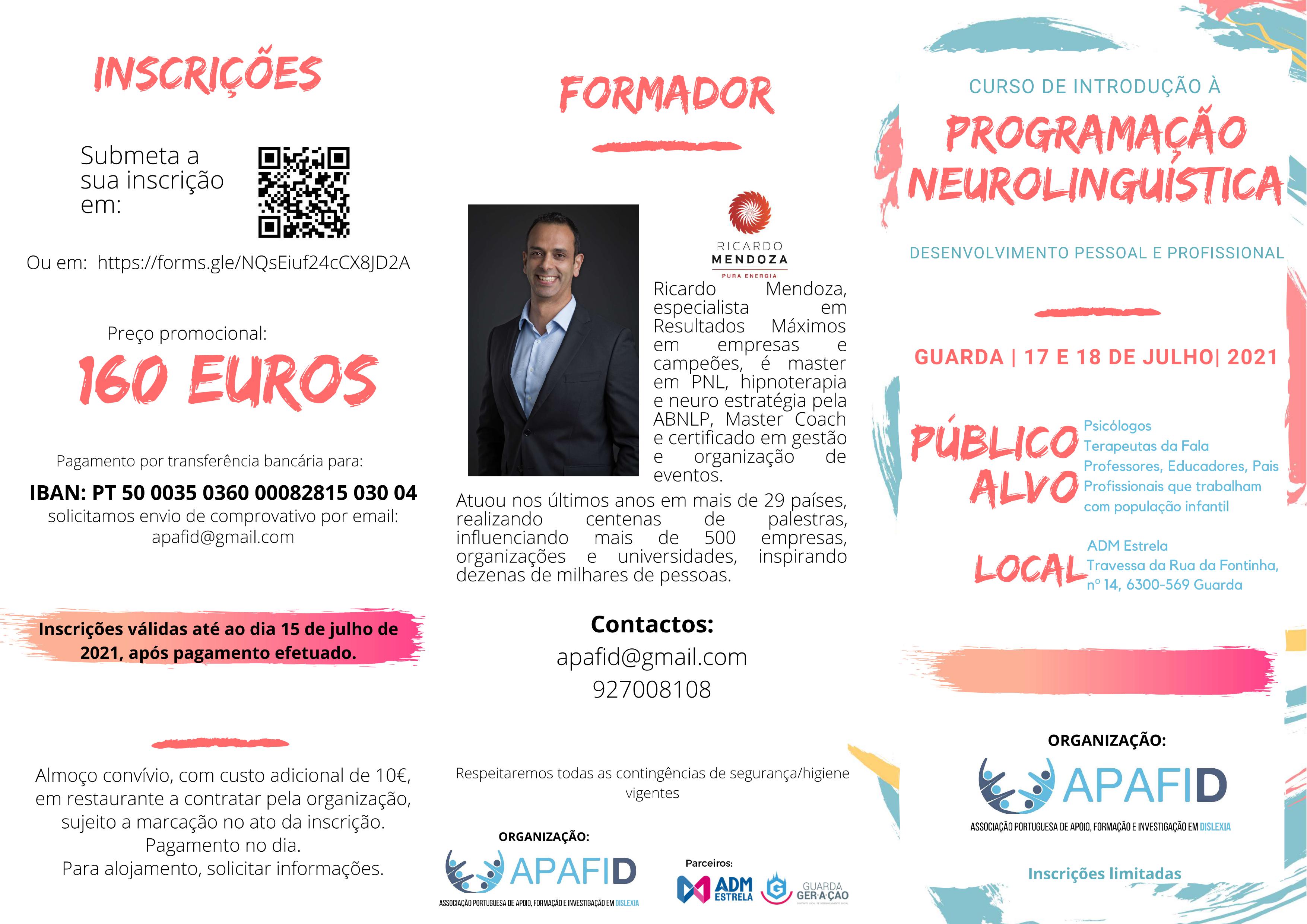 Formação em Programação Neurolinguística