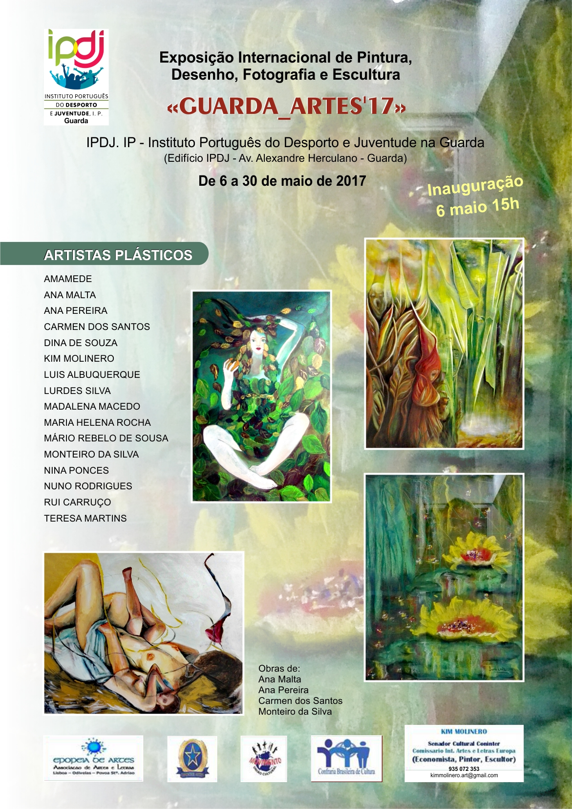 Exposição "Guarda.Artes 17" no IPDJ