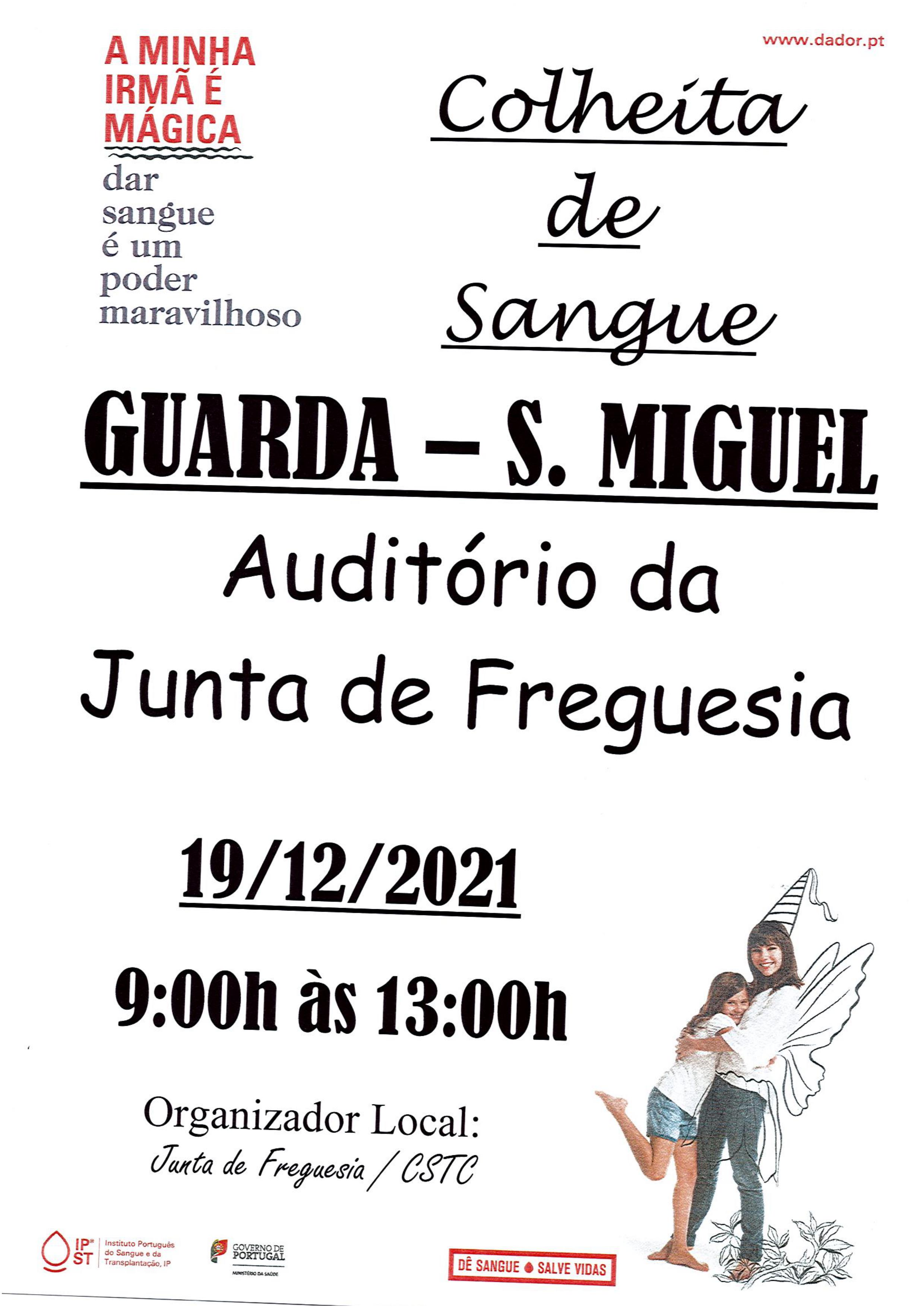 Recolha de Sangue na Freguesia da Guarda