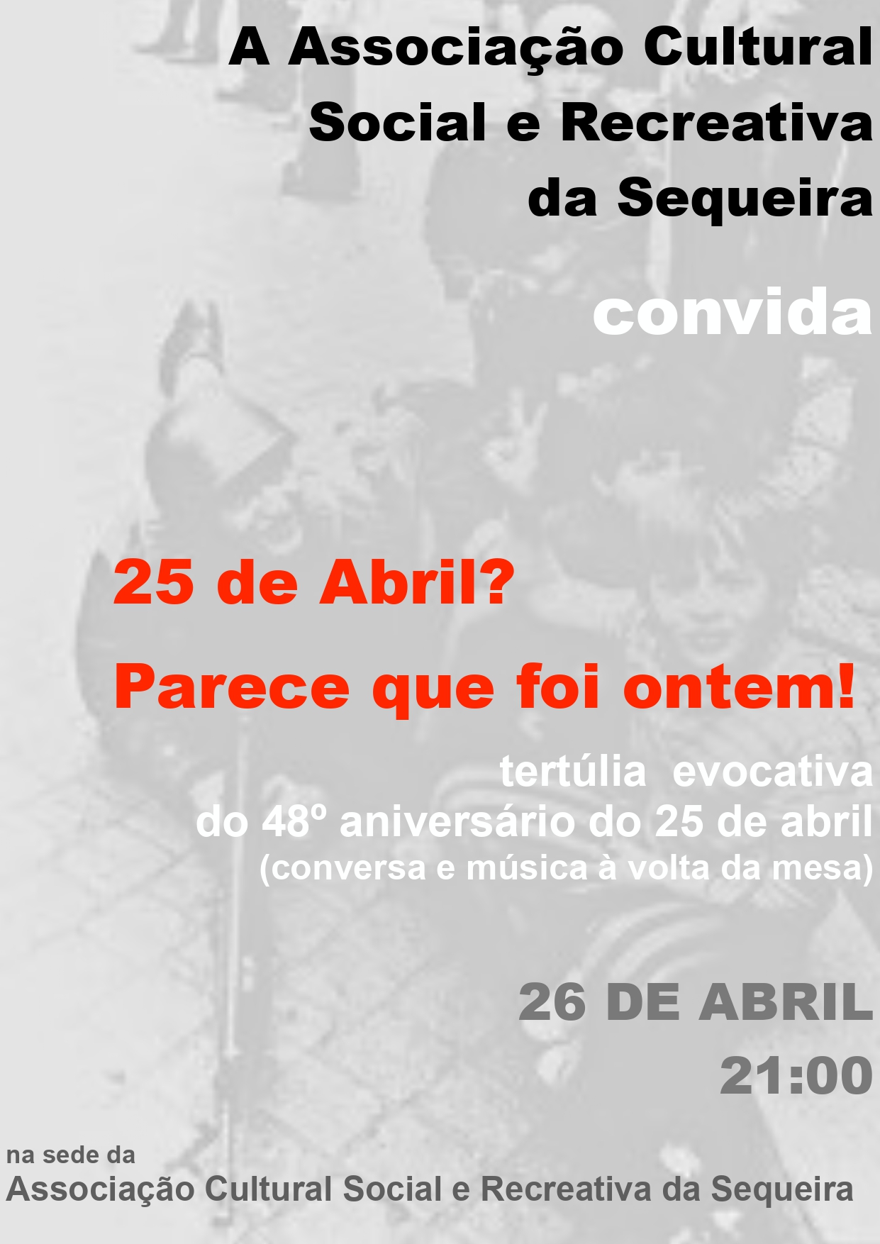 Segunda caminhada da Freguesia