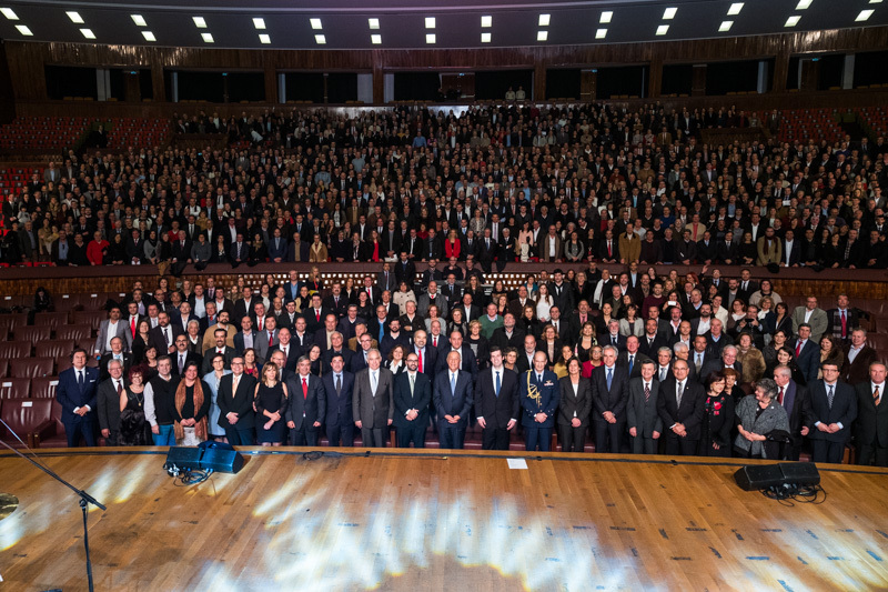 Homenagem do Presidente da República