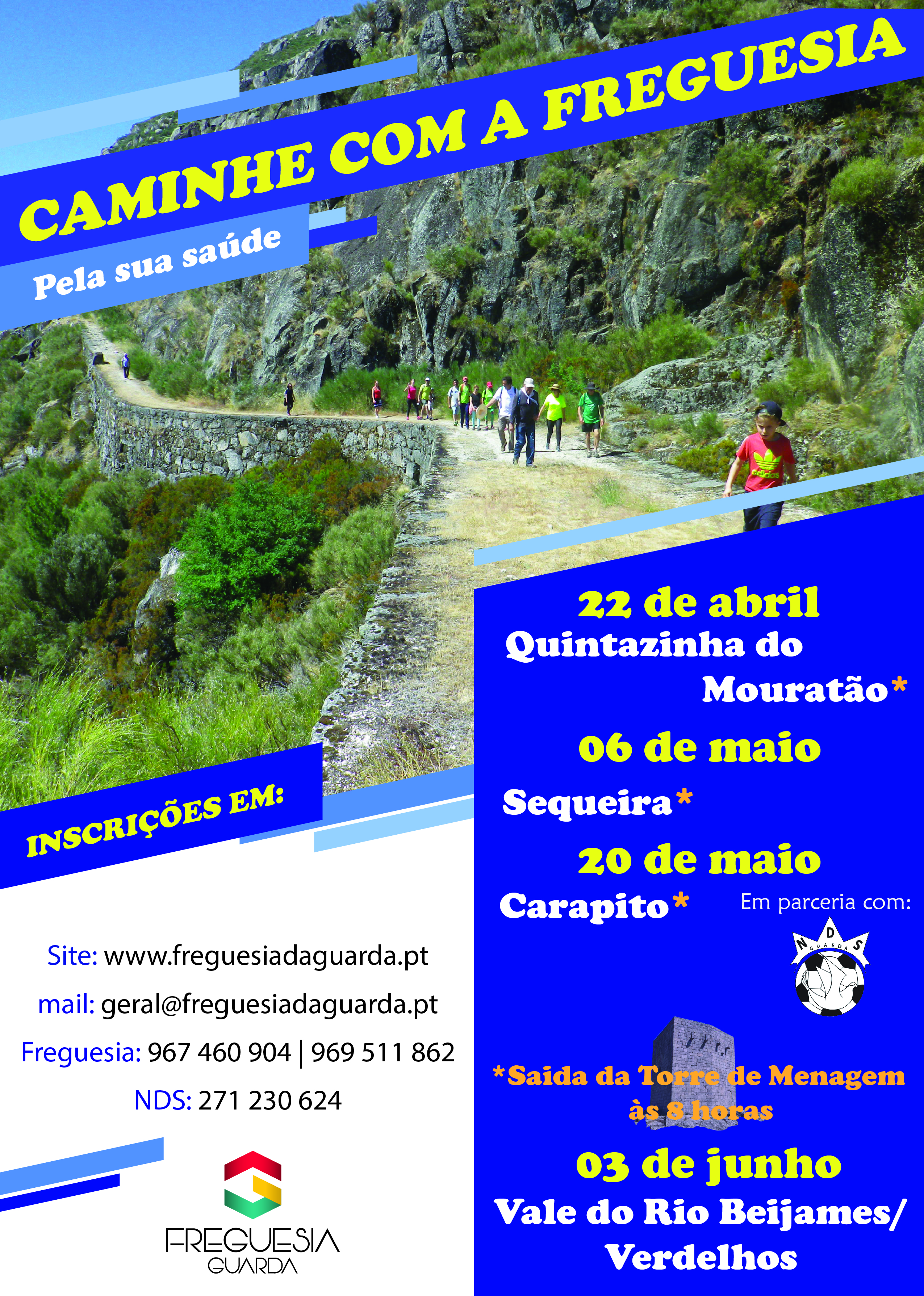 Programa "Caminhe com a Freguesia" - 2018