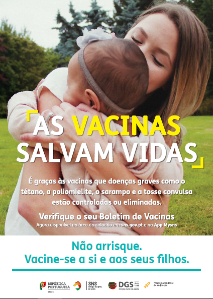 Campanha sobre vacinação