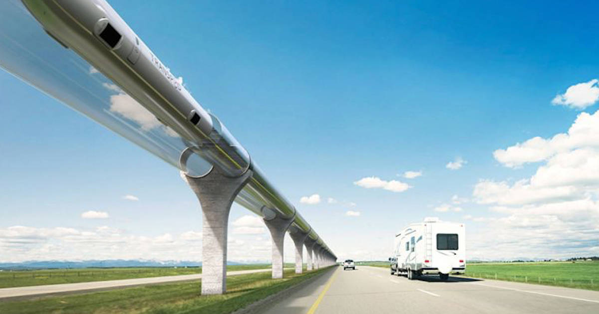 High speed hyperloop between Calgary and Edmonton could be as fast as