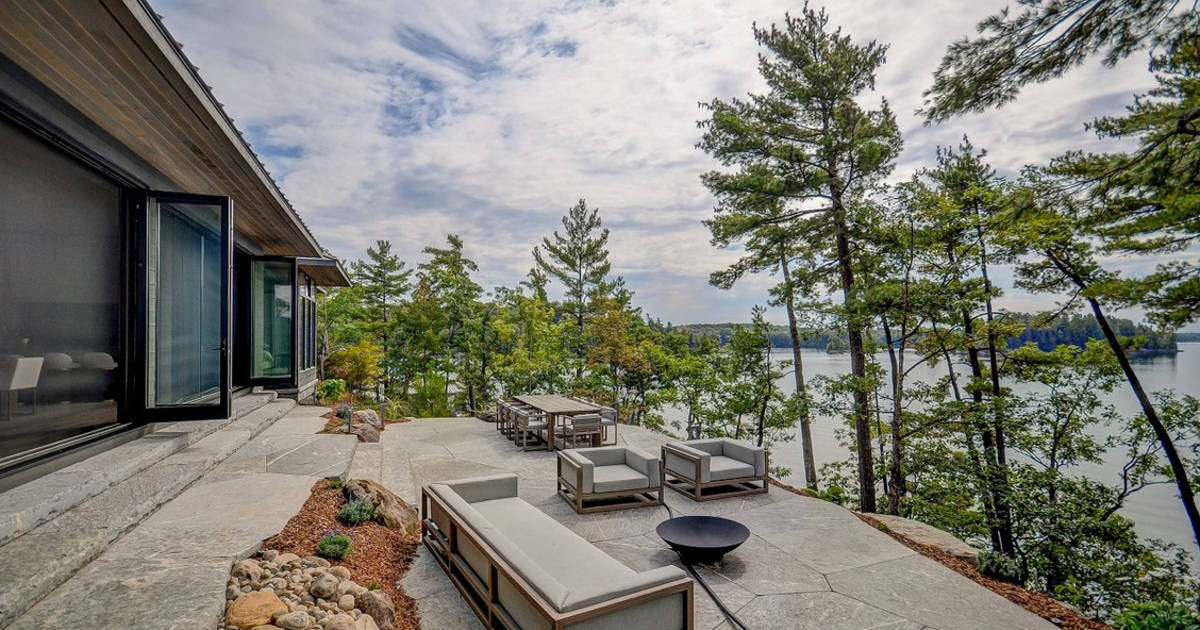 This is what a 12 million cottage in Canada looks like