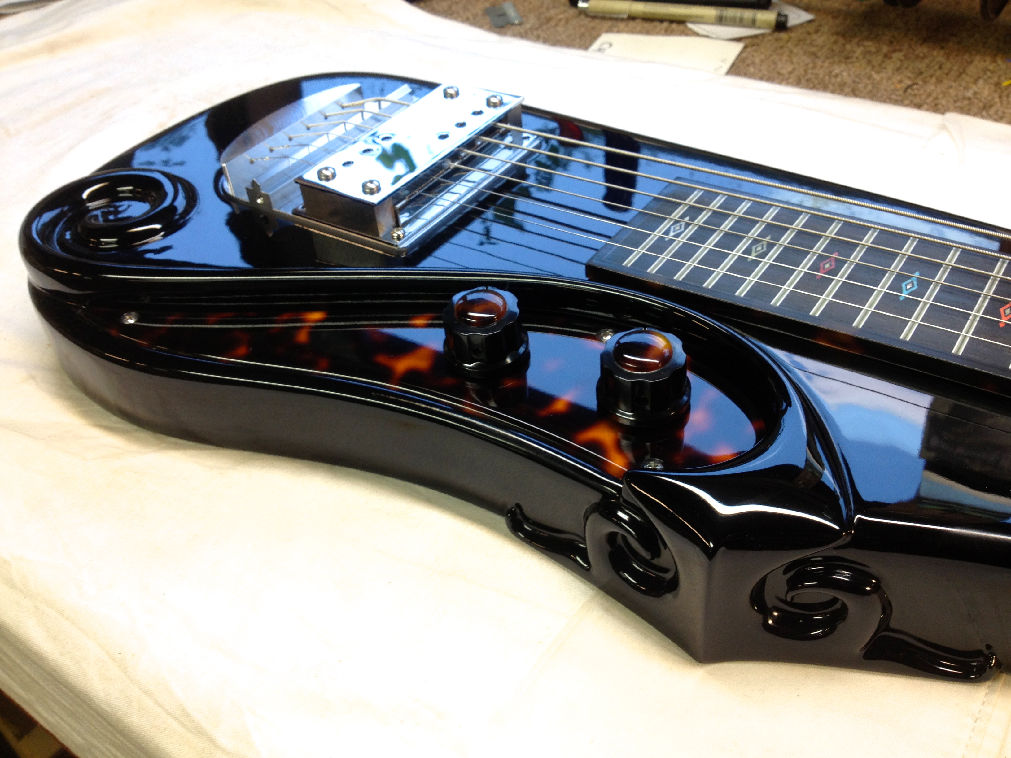 Scott Walker's New Lap Steel Guitar Fretboard Journal