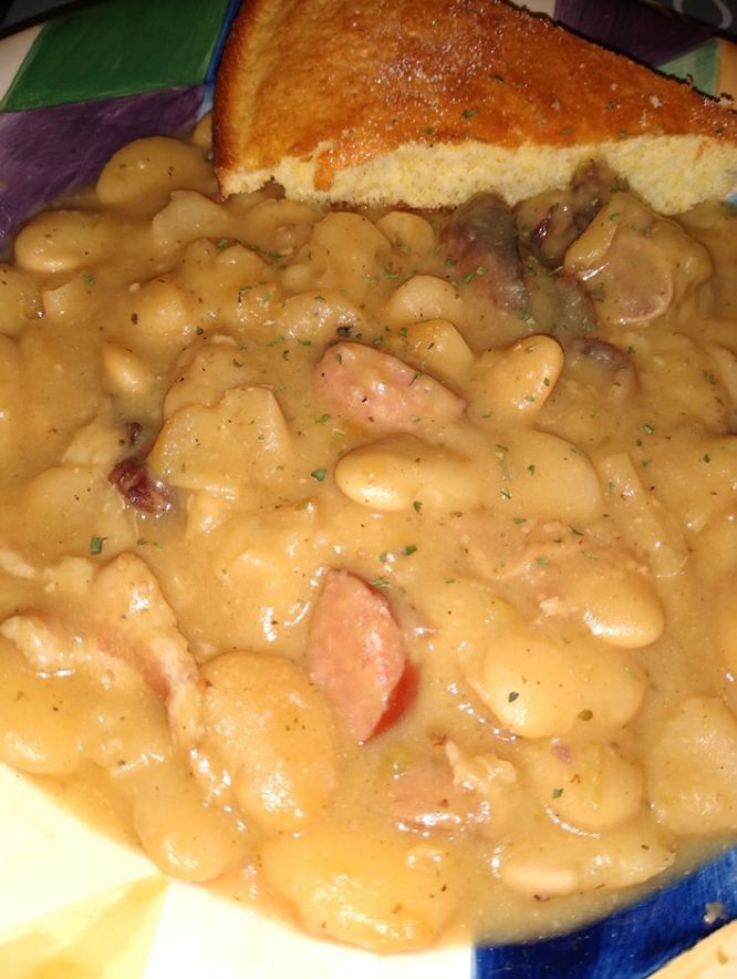 Granny’s Cornbread and Beans