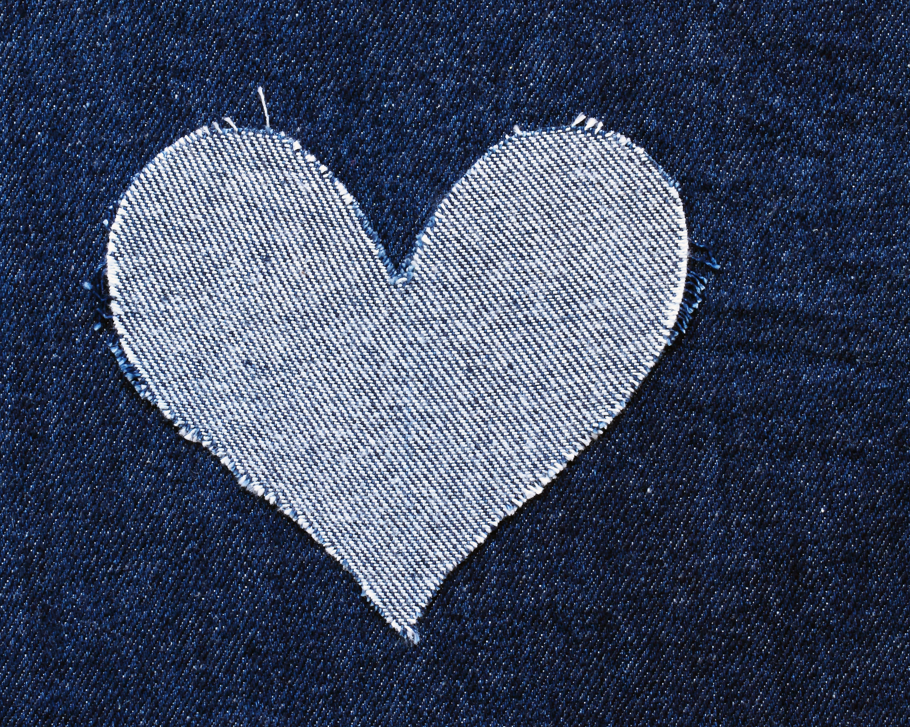 Denim Hearts
