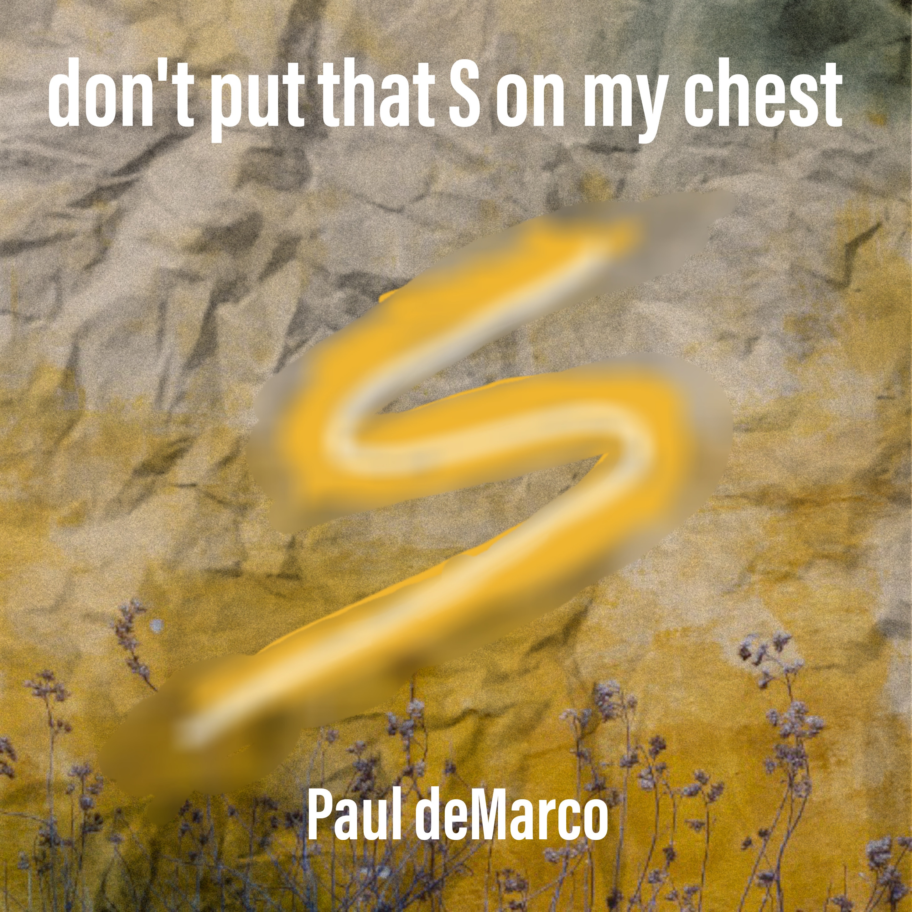 Don’t put that S on my chest