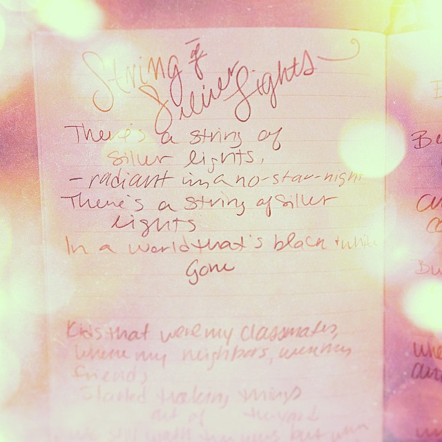 String of Silver Lights