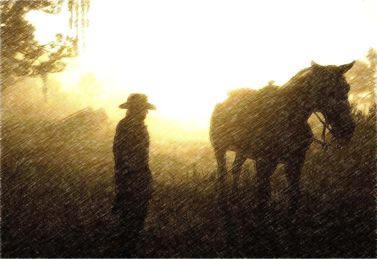 With the Rider Came the Storm