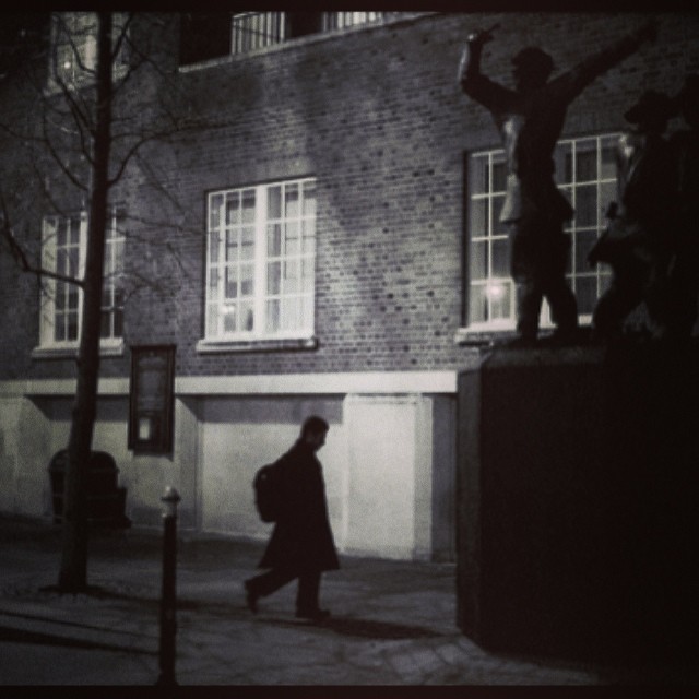 Midnight Streets of Campus