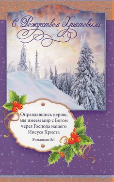 С Рождеством Христовым!