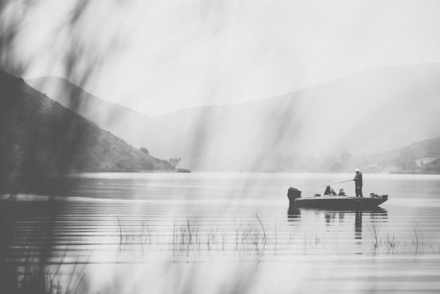 The Foggy Lake at Dawn – Photo by Let's Frolic Together