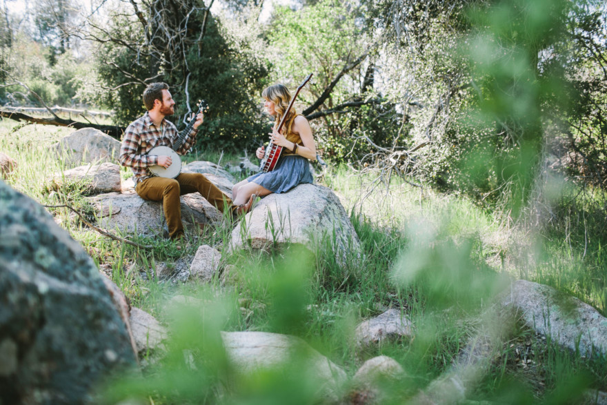 Banjos, Camping, Adventure & Love – Photo by Let's Frolic Together