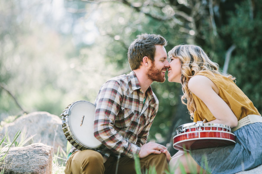 Banjos, Camping, Adventure & Love – Photo by Let's Frolic Together