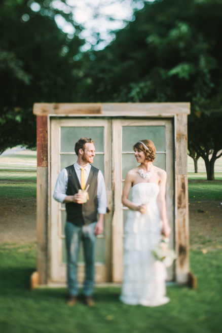 Handcrafted Bates Nut Farm Wedding – Photo by Let's Frolic Together