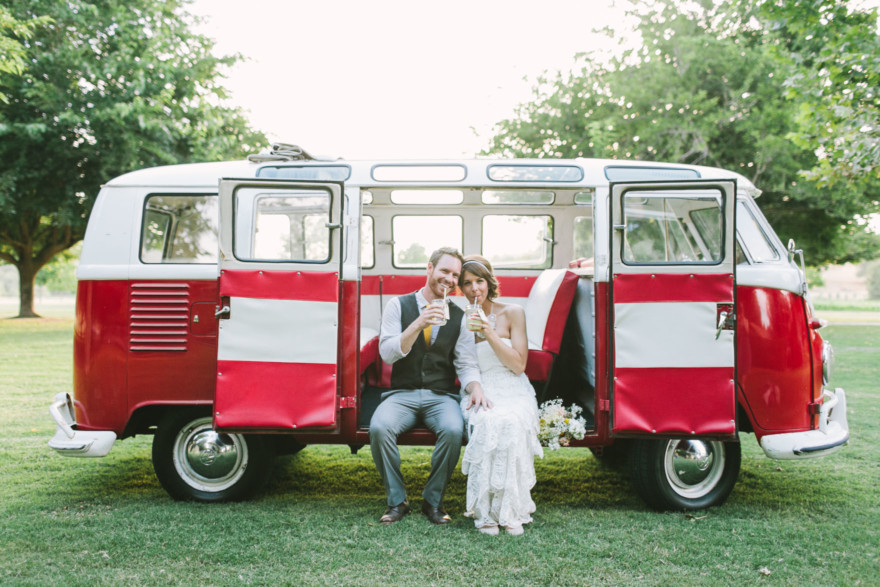 Handcrafted Bates Nut Farm Wedding – Photo by Let's Frolic Together