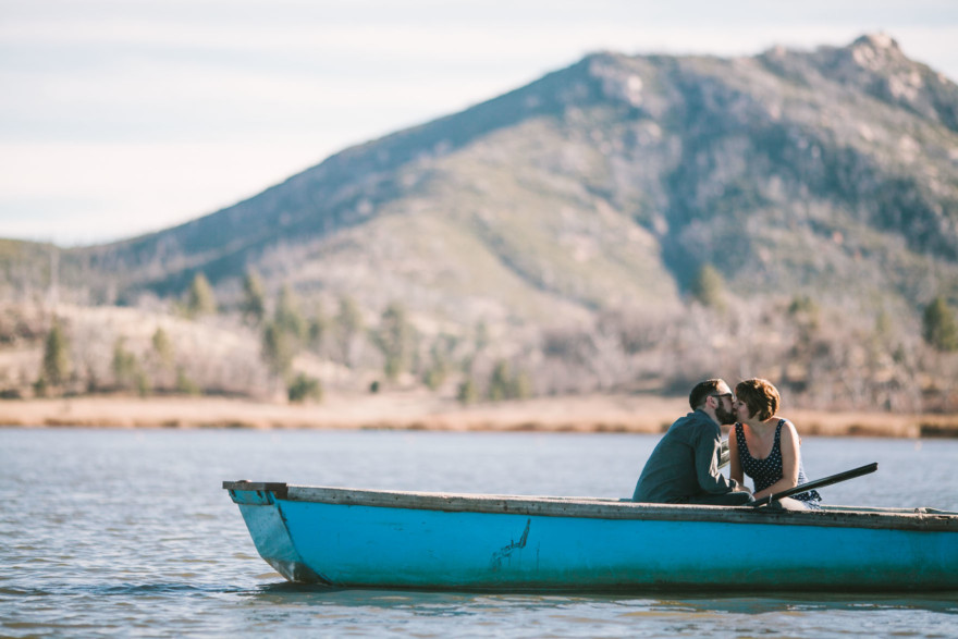 Cozy Loveboating at the Lake – Photo by Let's Frolic Together