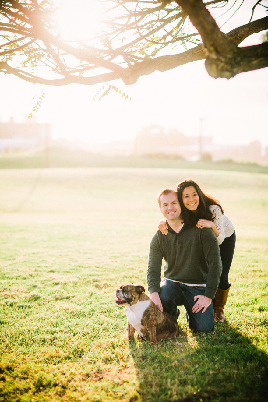 A Bulldog Family Park Frolic – Photo by Let's Frolic Together