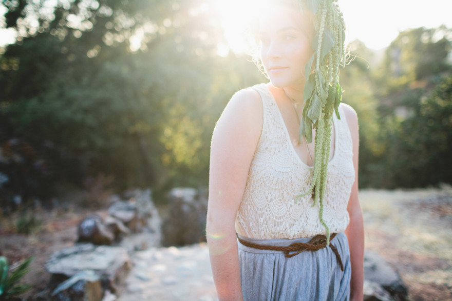 Wearable Ferns Inspiration – Photo by Let's Frolic Together
