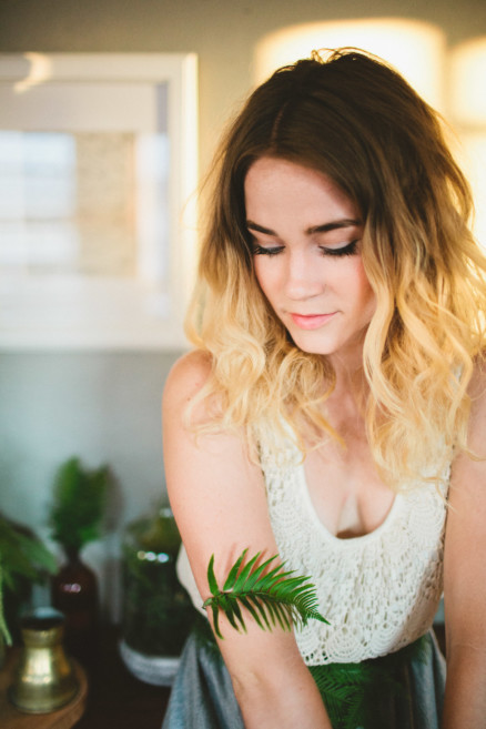 Wearable Ferns Inspiration – Photo by Let's Frolic Together