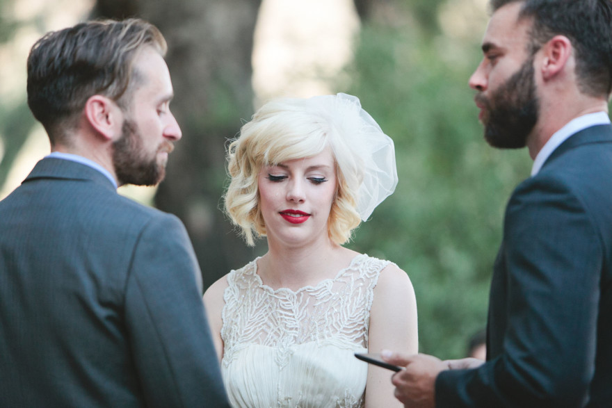Tender Vintage Woodland Nuptials – Photo by Let's Frolic Together