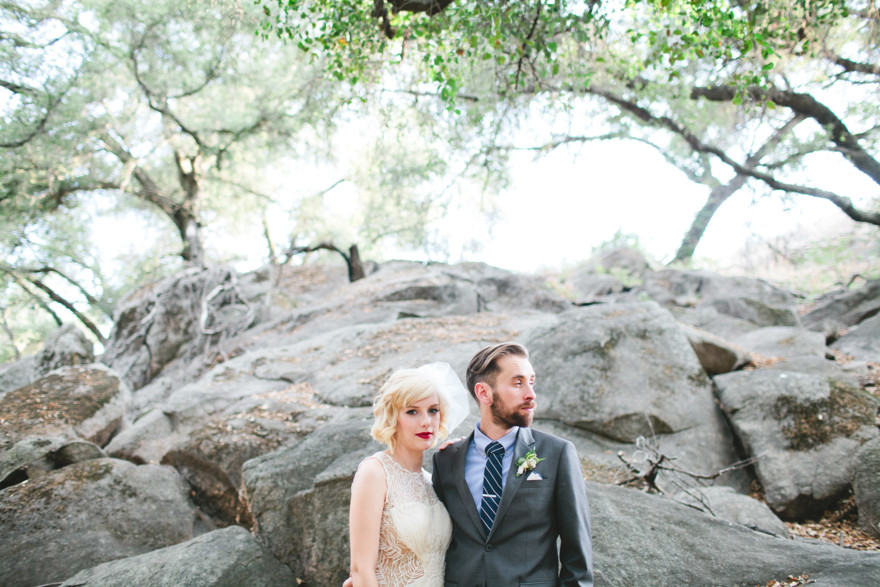 Tender Vintage Woodland Nuptials – Photo by Let's Frolic Together