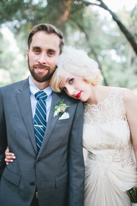 Tender Vintage Woodland Nuptials – Photo by Let's Frolic Together